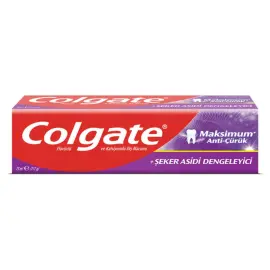 Colgate Maksimum Anti Çürük Diş Macunu 75ml - Colgate