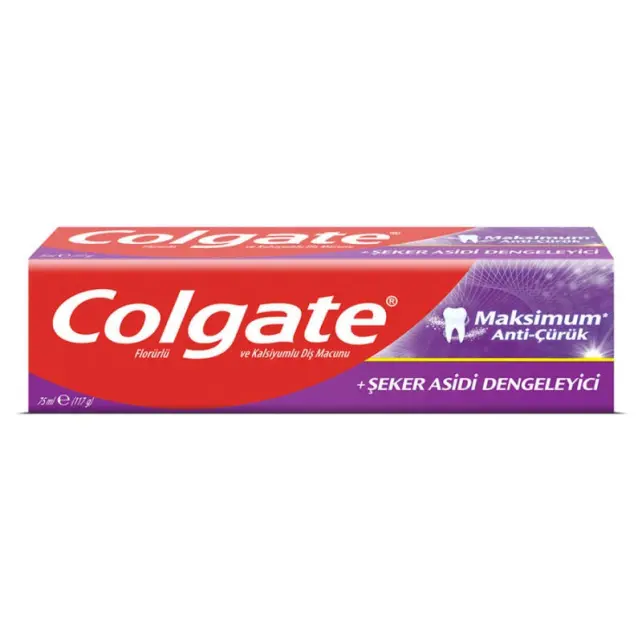 Colgate Maksimum Anti Çürük Diş Macunu 75ml - 1