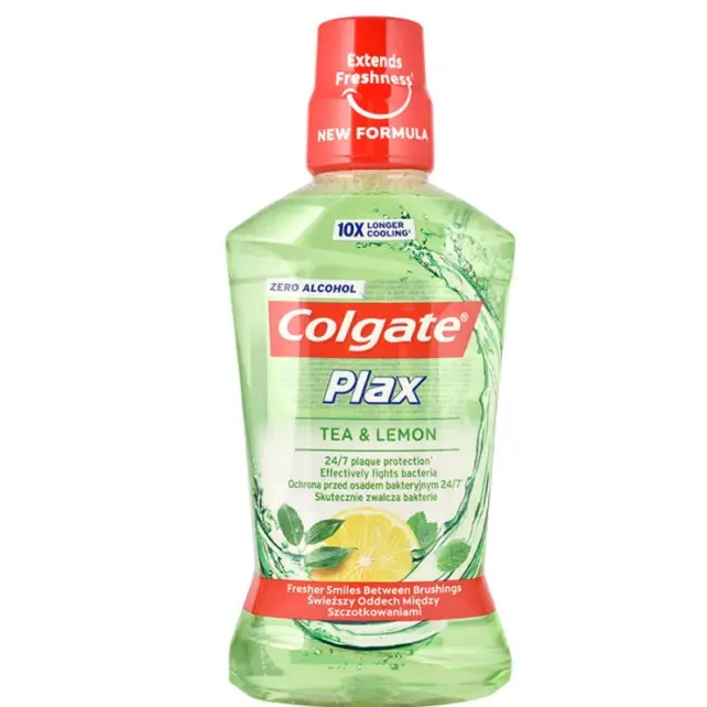 Colgate Plax Çay & Limon Ağız Bakım Suyu 500ml - 1