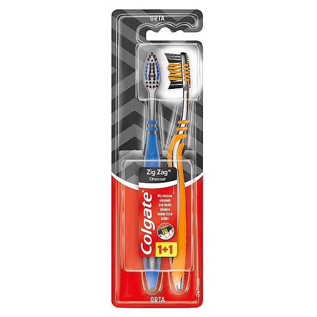 Colgate Zig Zag Diş Fırçası Medium 1+1 - 1