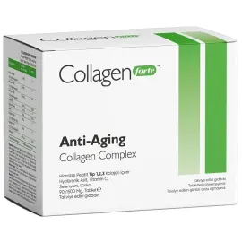 Collagen Forte Anti Aging - Takviye Edici Gıda 90 Tablet - 1