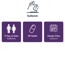 Collagen Forte Biotin 5000mg - Takviye Edici Gıda 90 Tablet - 4