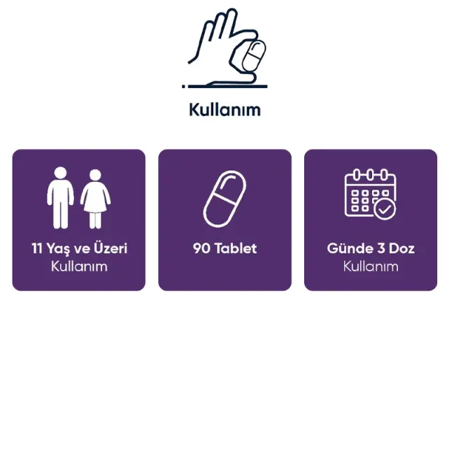 Collagen Forte Biotin 5000mg - Takviye Edici Gıda 90 Tablet - 4