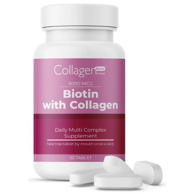 Collagen Forte Biotin With Collagen - Takviye Edici Gıda 30 Tablet - 2