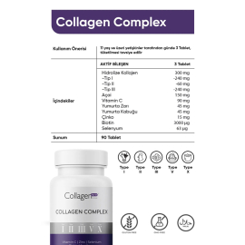 Collagen Forte Collagen Complex - Takviye Edici Gıda 90 Tablet - 3