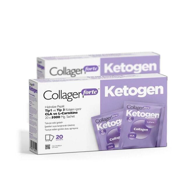 Collagen Forte Hidrolize Peptit Takviye Edici Gıda 20 Saşe Collagen Forte Hidrolize Peptit Takviye Edici Gıda 20 Saşe