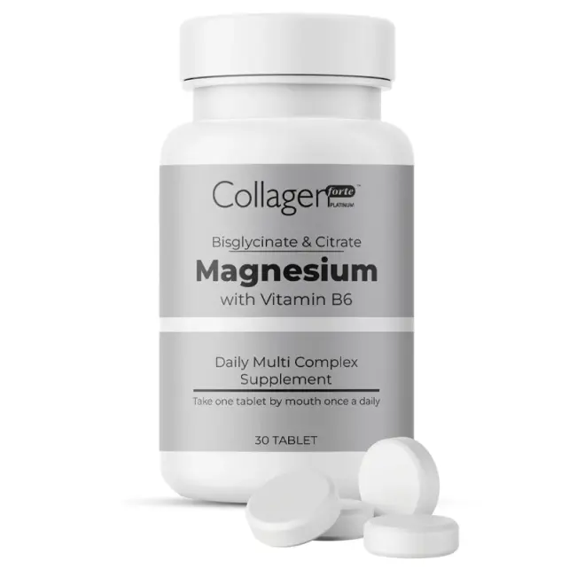 Collagen Forte Magnesium With B6 - Takviye Edici Gıda 30 Tablet - 2