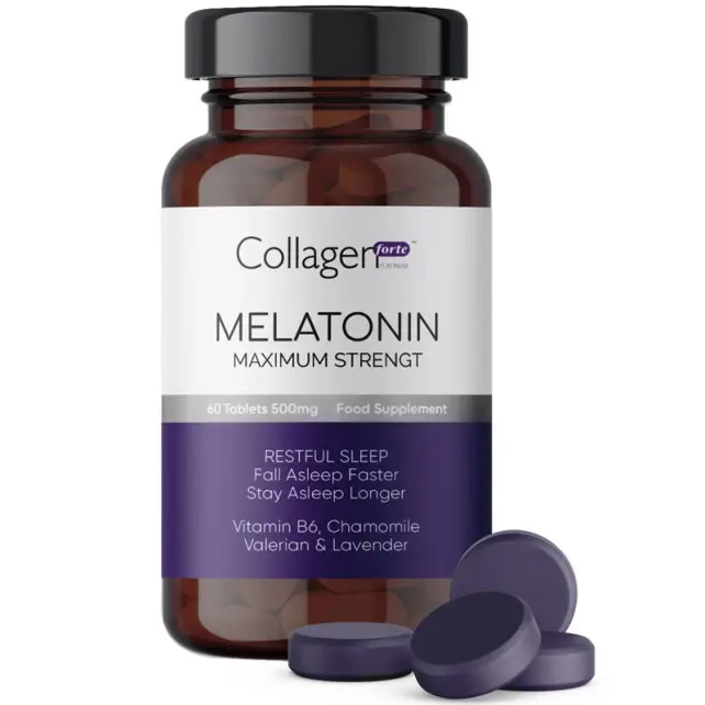 Collagen Forte Melatonin 500mg - Takviye Edici Gıda 60 Tablet - 1