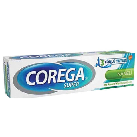 Corega Diş Protezi Yapıştırıcı Krem Naneli 40gr Corega Diş Protezi Yapıştırıcı Krem Naneli 40gr