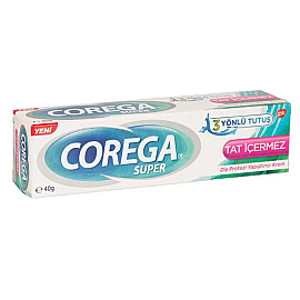 Corega Süper 3 Yönlü Tutuş Diş Protezi Yapıştırıcı 40gr - Corega
