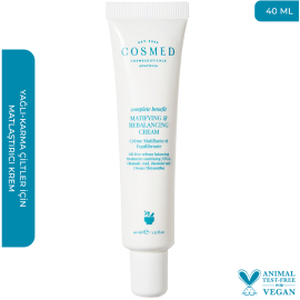 Cosmed Complete Benefit Matifying Rebalancing Cream - Matlaştırıcı Etkili Bakım Kremi 40ml - 2