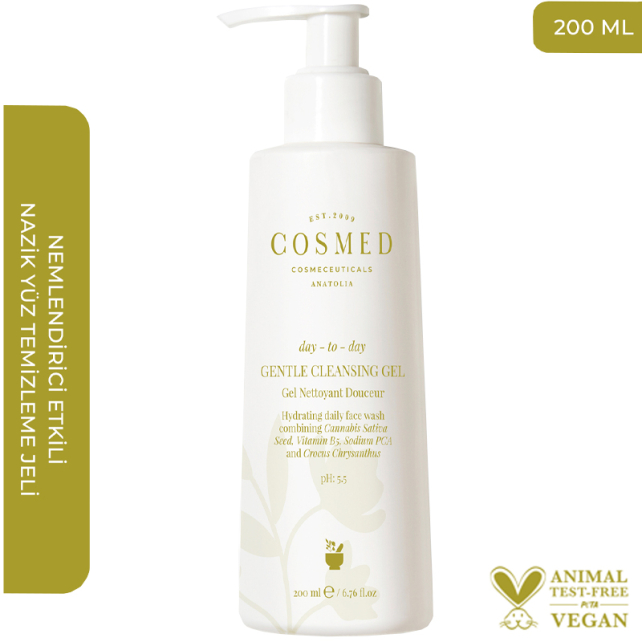 Cosmed Day To Day Cleansing Jel - Yüz Temizleme Jeli 200ml - 2