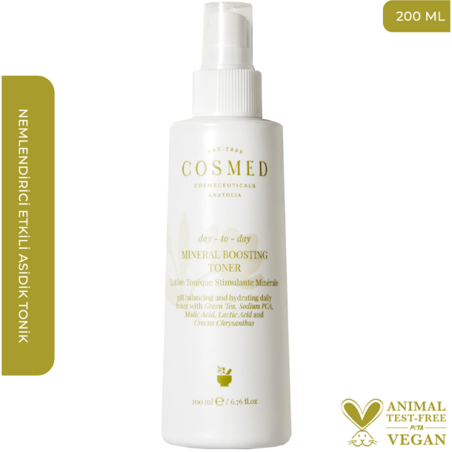 Cosmed Day To Day Mineral Boosting Toner - Arındırıcı Tonik 200ml - 2