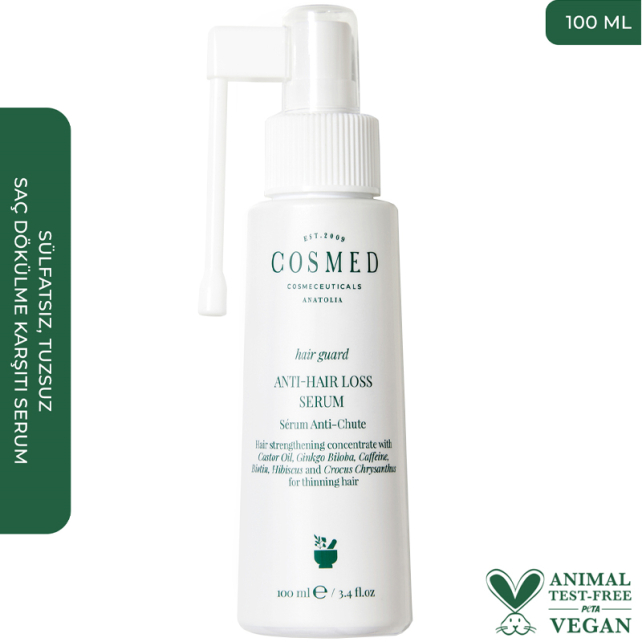 Cosmed Hair Guard Anti Hair Loss - Saç Dökülmesine Karşı Serum 100ml - 2