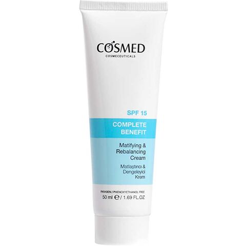 Cosmed Matlaştırıcı Dengeleyici Krem 50ml Cosmed Matlaştırıcı Dengeleyici Krem 50ml