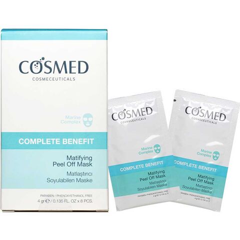 Cosmed Matlaştırıcı Soyulabilen Maske 4gx 8 Adet Cosmed Matlaştırıcı Soyulabilen Maske 4gx 8 Adet