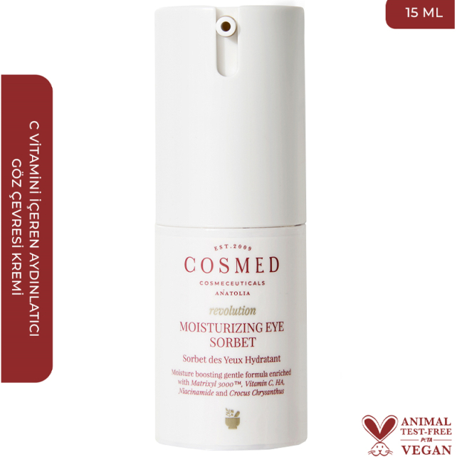 Cosmed Revolution Moisturizing Eye Sorbet - Göz Çevresi Bakım Kremi 15ml - 2