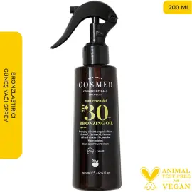 Cosmed Sun Essential Bronzing Oil SPF 30+ Bronzlaştırıcı Güneş Yağı Sprey 200ml - 2