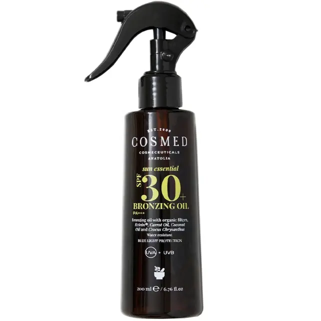 Cosmed Sun Essential Bronzing Oil SPF 30+ Bronzlaştırıcı Güneş Yağı Sprey 200ml - 1