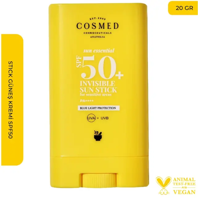 Cosmed Sun Essential Invisible Sun SPF 50+ Stick Güneş Koruyucu 20gr - 2