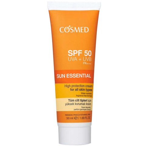 Cosmed Sun Essential SPF 50 Güneş Kremi 50ml Cosmed Sun Essential SPF 50 Güneş Kremi 50ml