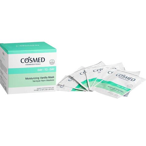 Cosmed Vanilyalı Nem Maskesi 5x20ml Cosmed Vanilyalı Nem Maskesi 5x20ml