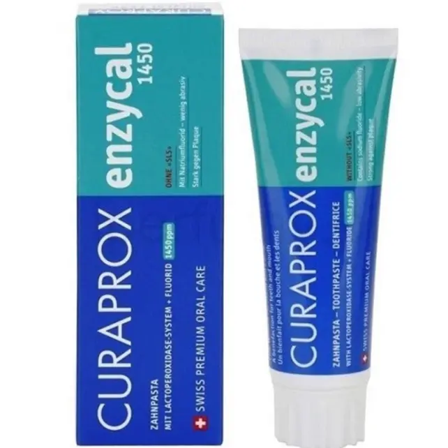 Curaprox Enzycal 1450 PPM Diş Macunu 75ml 12+ - 1