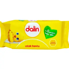 Dalin Islak Havlu 56 Adet - Dalin