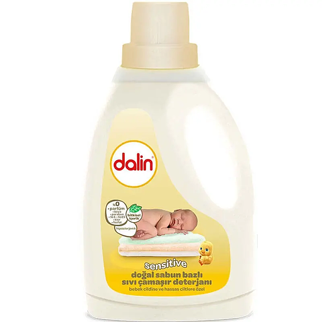 Dalin Sensitive Doğal Sabun Bazlı Sıvı Çamaşır Deterjanı 1500ml - 1