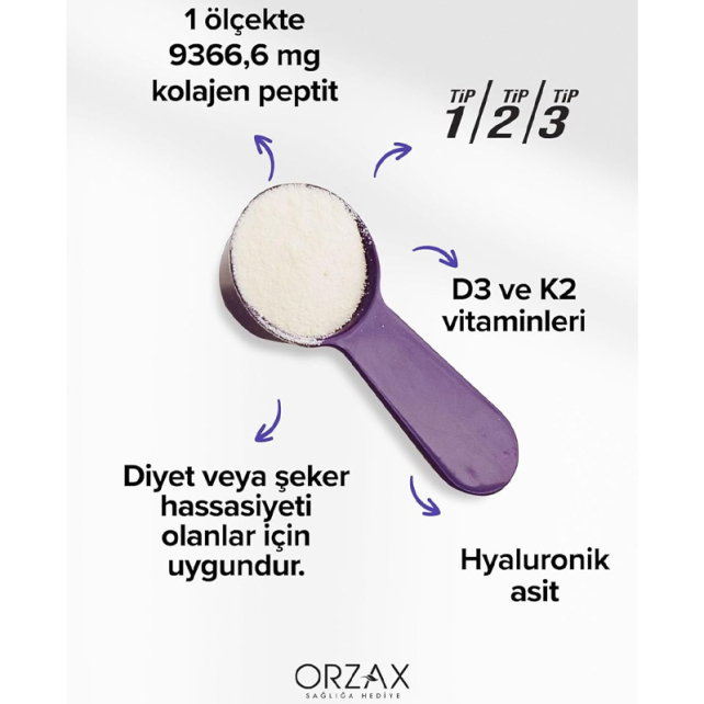 Day2Day The Collagen All Body - Takviye Edici Gıda 300 g - 3