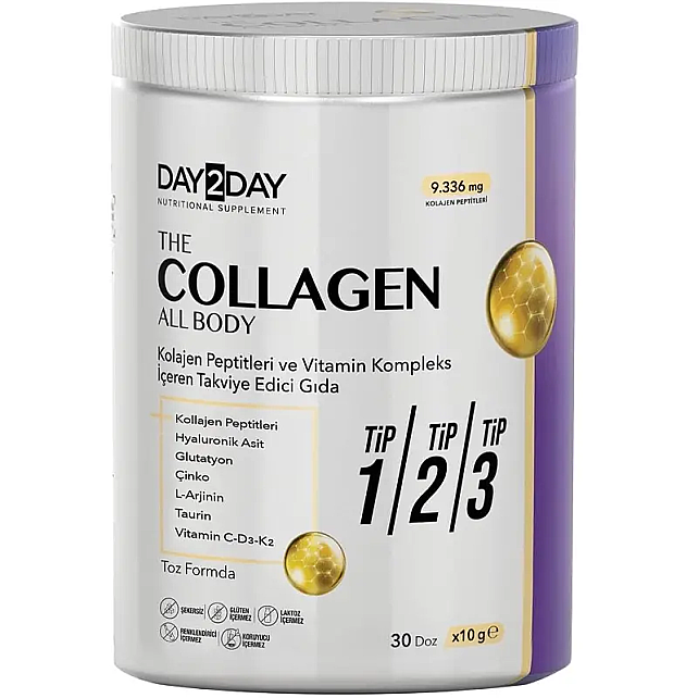 Day2Day The Collagen All Body - Takviye Edici Gıda 300g - 1