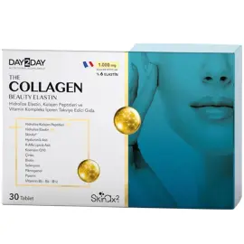 Day2Day The Collagen Beauty Elastin - Takviye Edici Gıda 30 Tablet - Day2Day