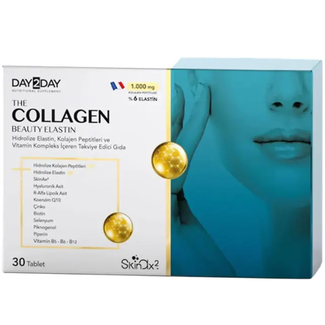 Day2Day The Collagen Beauty Elastin - Takviye Edici Gıda 30 Tablet - 1