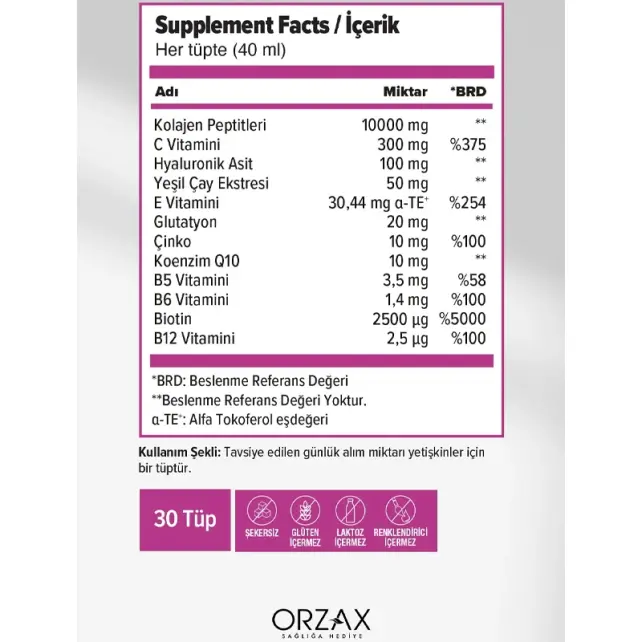 Day2Day The Collagen Beauty Plus - Takviye Edici Gıda 40 ml x 30 Adet - 2