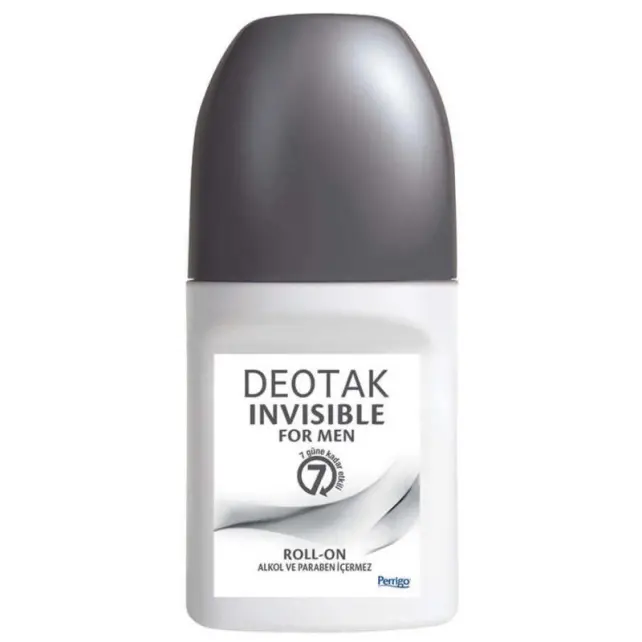 Deotak Invisible For Men Roll-On Deodorant 35ml - 1