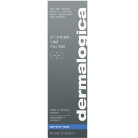 Dermalogica Oil To Foam Total Cleanser - Yüz Temizleme Yağı 250ml - 3