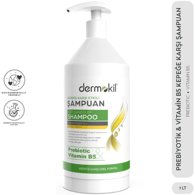 Dermokil Anti Dandruff Shampoo - Kepek Karşıtı Şampuan 1Lt - 2