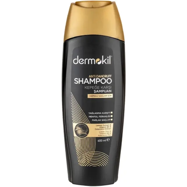 Dermokil Anti Dandruff Shampoo - Kepek Karşıtı Şampuan 600ml - 1