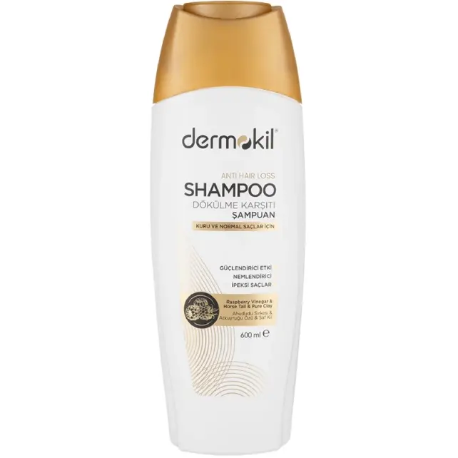 Dermokil Anti Hair Loss - Dökülme Karşıtı Saç Bakım Şampuanı 600ml - 1