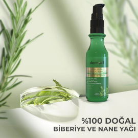 Dermokil Biberiye ve Nane Suyu - Saç Güçlendirici Etkili 75ml - 2