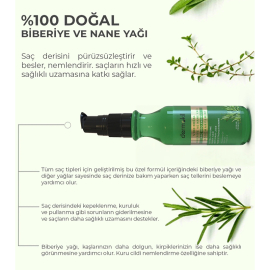 Dermokil Biberiye ve Nane Suyu - Saç Güçlendirici Etkili 75ml - 3