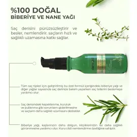 Dermokil Biberiye ve Nane Suyu - Saç Güçlendirici Etkili 75ml - 3