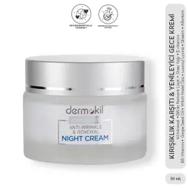 Dermokil Biocomplex Anti Wrinkle Renewal Night Cream - Yaşlanma Karşıtı Gece Kremi 50ml - 2