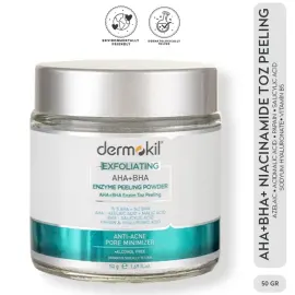 Dermokil Exfoliating AHA BHA Enzyme Peeling Powder - Toz Peeling 50gr - 2