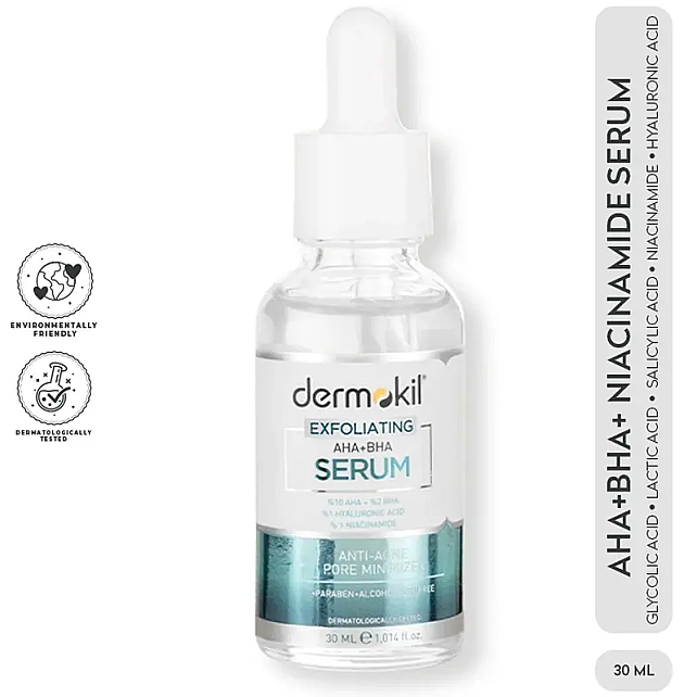 Dermokil Exfoliating AHA BHA Niacinamide - Gözenek Karşıtı Serum 200ml - 3