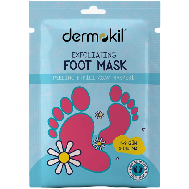 Dermokil Exfoliating Foot Mask - Peeling Etkili Soyulabilir Ayak Maskesi 30ml - 1