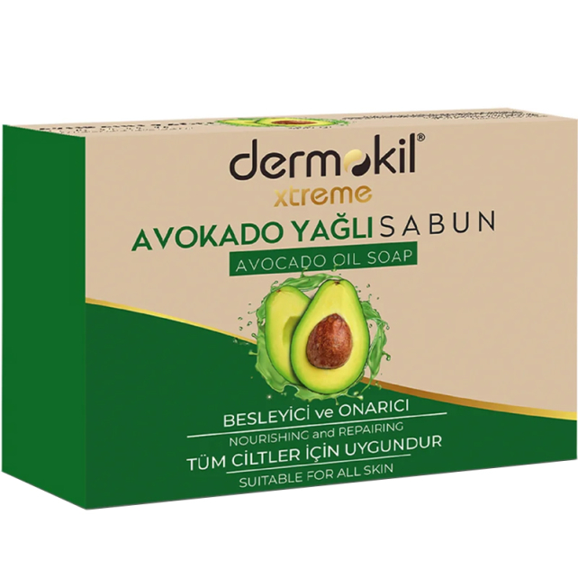 Dermokil Extreme Avocado Oil Soap - Avokado Yağlı Sabun 100g - 1