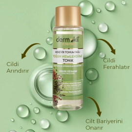 Dermokil Extreme Kenevir Tohum Yağlı - Yoğun Nemlendirme Tonik 200ml - 2