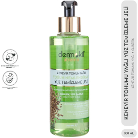 Dermokil Extreme Kenevir Tohum Yağlı - Yoğun Nemlendirme Yüz Temizleme Jeli 200ml - 3