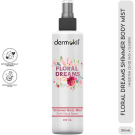 Dermokil Floral Dreams Shimmer Body Mist - Simli Vücut Spreyi 200ml - 2